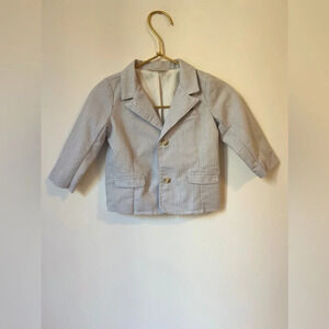 Baby Boy Striped Miniclasix Blazer Size 9 months